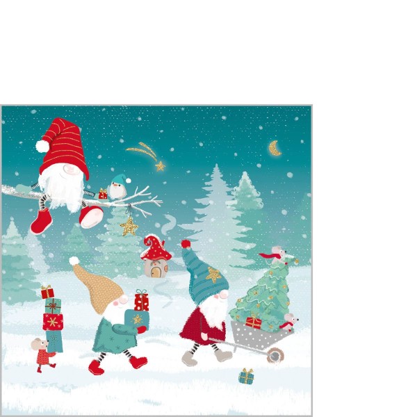 In the House Cocktail Napkins 25x25 cm