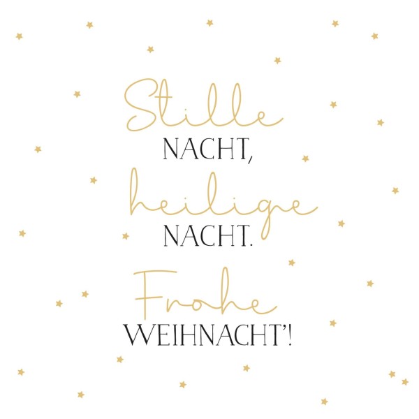 Stille Nacht Lunch Napkins 33x33 cm