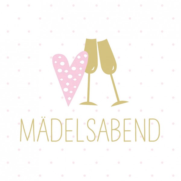 Mädelsabend Lunch Napkins 33x33 cm