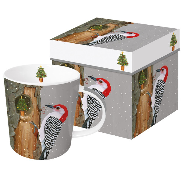 Woody's Holiday Mug in gift box New Bone China 400 ml