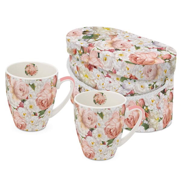 Armonia Mugs 2er-Set in gift box 350ml New Bone China