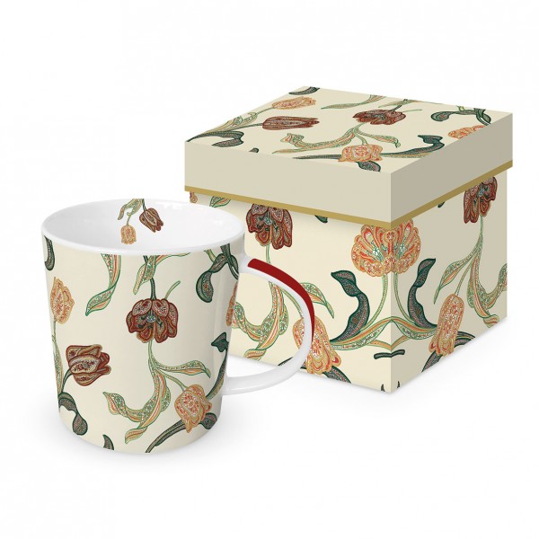 Liberty a Venezia Trend Mug in a matching square gift box 350ml New Bone China