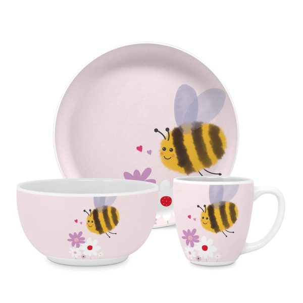 Donna Kids Set of 3 New Bone China