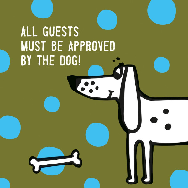 Dog Approved Napkins 33x33 cm