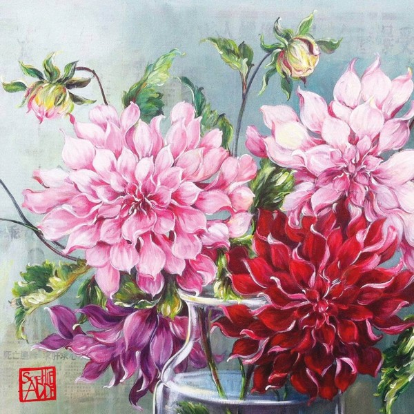 Pink Fusion Lunch Napkins 33x33 cm