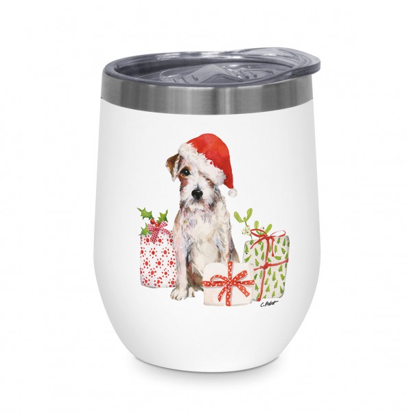 Christmas Pup Thermo Mug 350ml
