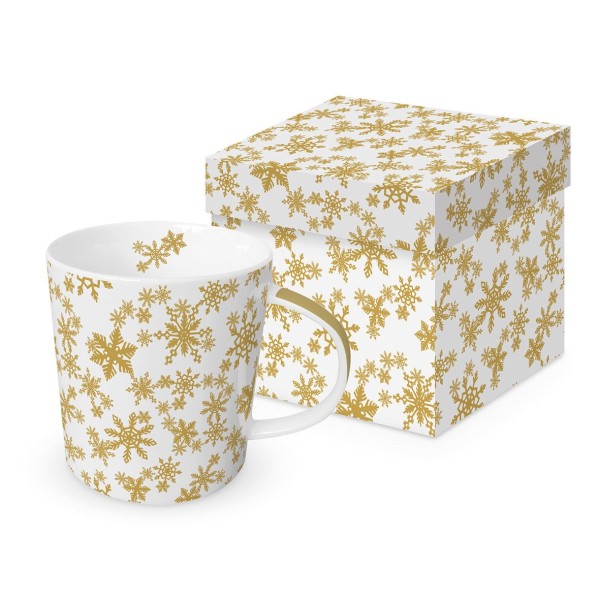 Cristalli di neve Mug in gift box New Bone China 400 ml