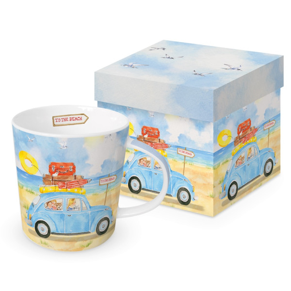 To the Beach Mug in gift box New Bone China 400 ml