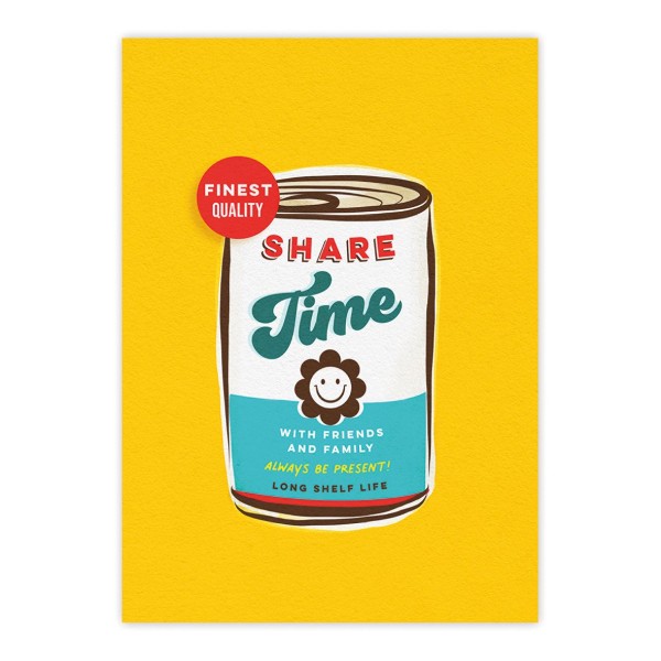 Share Time Postcard