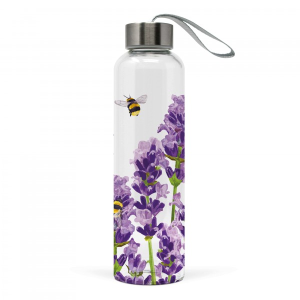 Bees & Lavender Glass Bottle 550ml