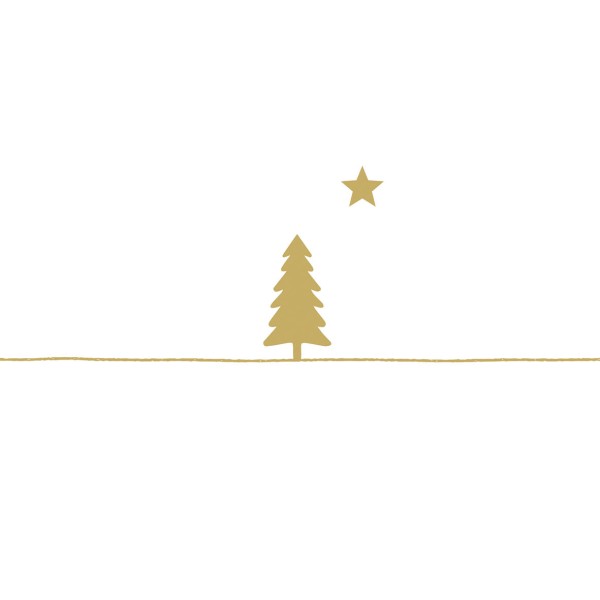 Pure Gold Lunch Napkins 33x33 cm