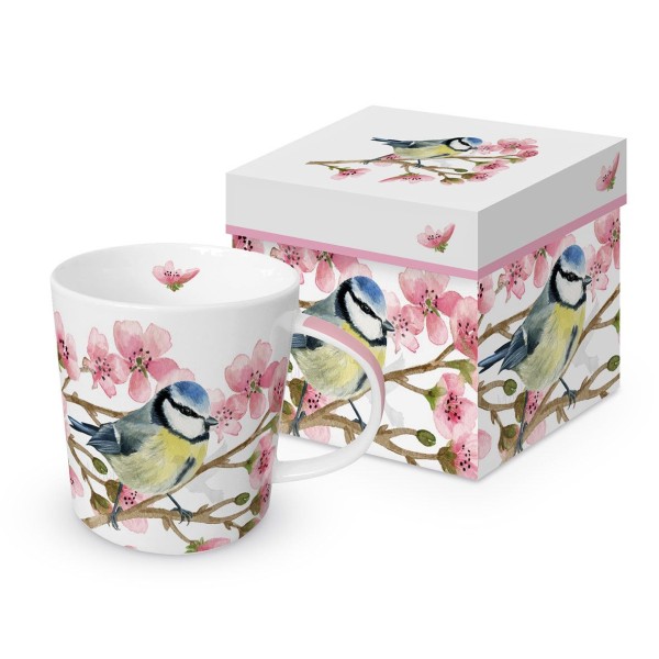 Oiseau Printemps Mug in gift box New Bone China 400 ml