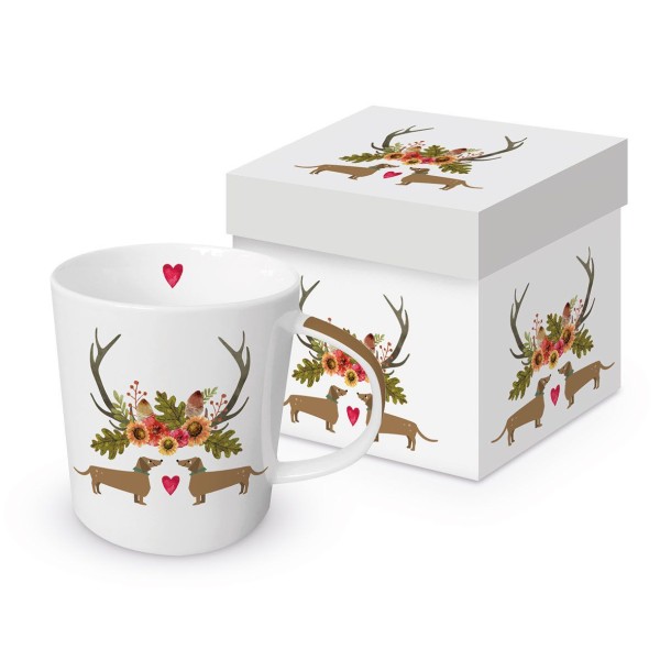 Waltraut & Walter Mug in gift box New Bone China 400 ml