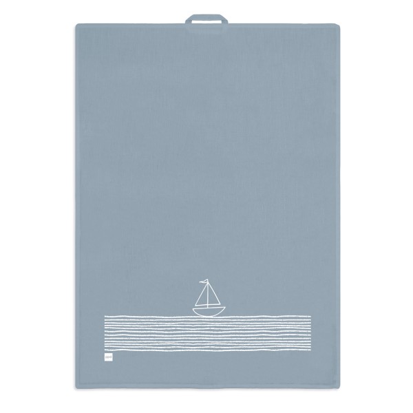 Pure Sailing blue kitchen towel, Made in Sweden