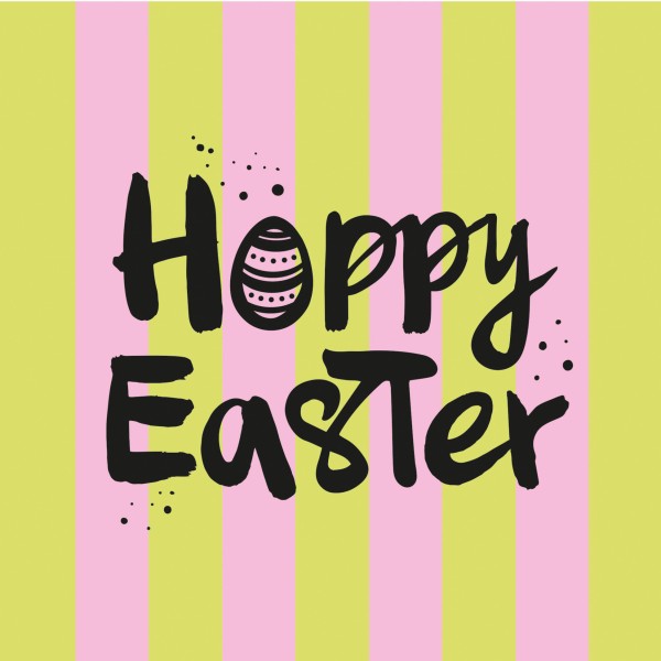 Happy Easter Lunch Napkins 33x33 cm