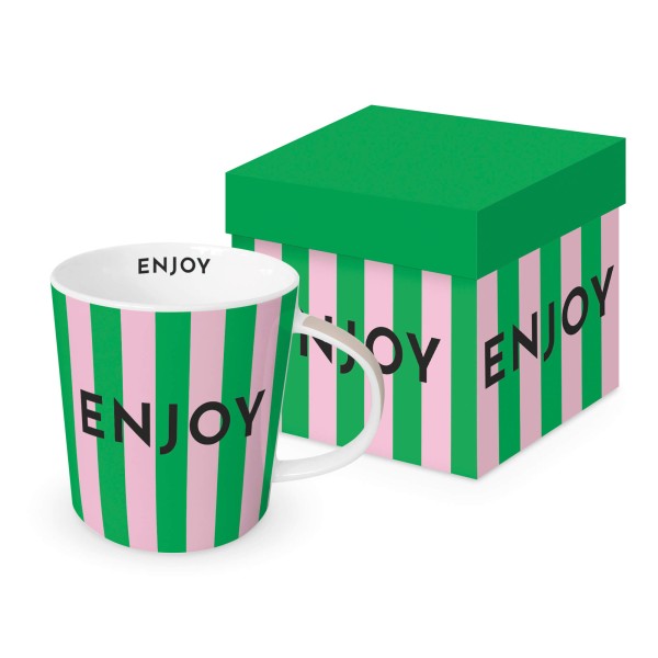 Formart Enjoy Mug in gift box New Bone China 400 ml