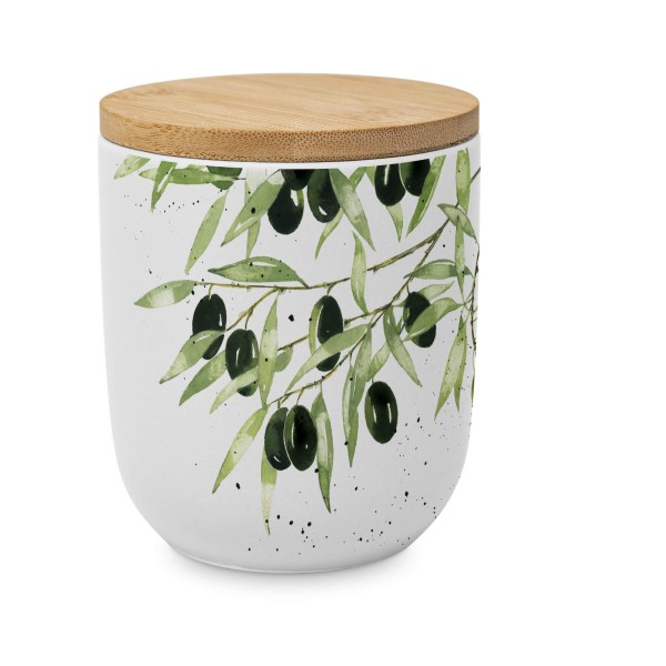 Olives Storage Jar matte New Bone China 0,35l