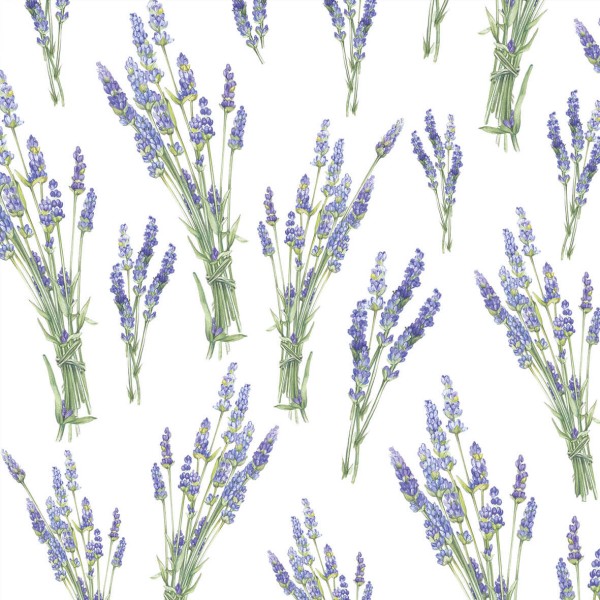 Mazzetti di lavanda Lunch Napkins 33x33