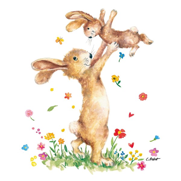 Hey Easter Lunch Napkins 33x33 cm