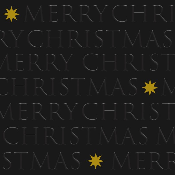 Christmas Letters black Lunch Napkins 33x33