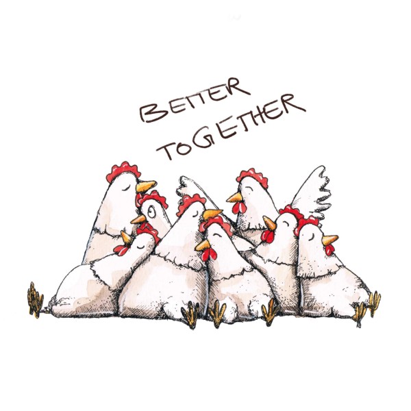 Better Together Lunch Napkins 33x33 cm