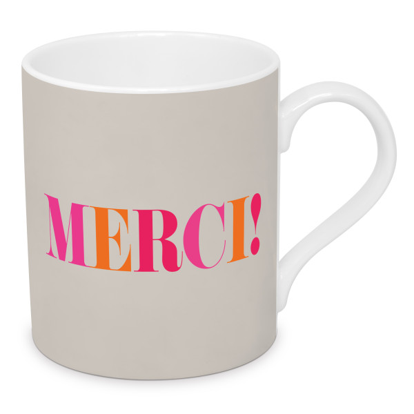 Merci Trend Mug New Bone China 350ml