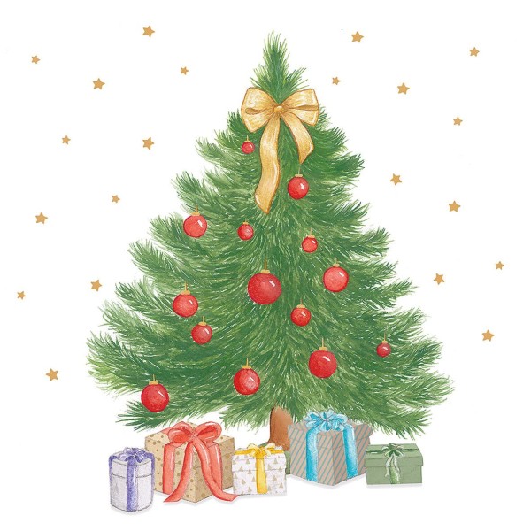 Christmas Lunch Napkins 33x33 cm