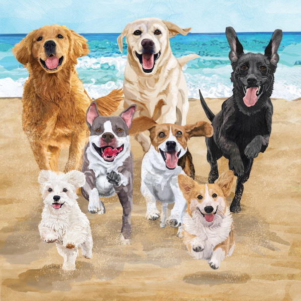 Release the Hounds Napkins 33x33 cm