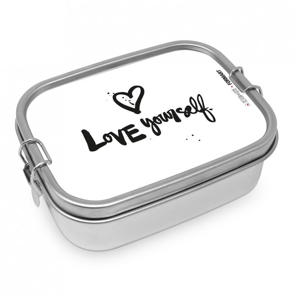 Love yourself Steel Lunch Box 900ml