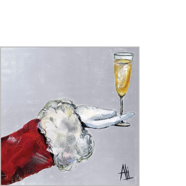 Cheers to Santa Cocktail Napkins 25x25 cm