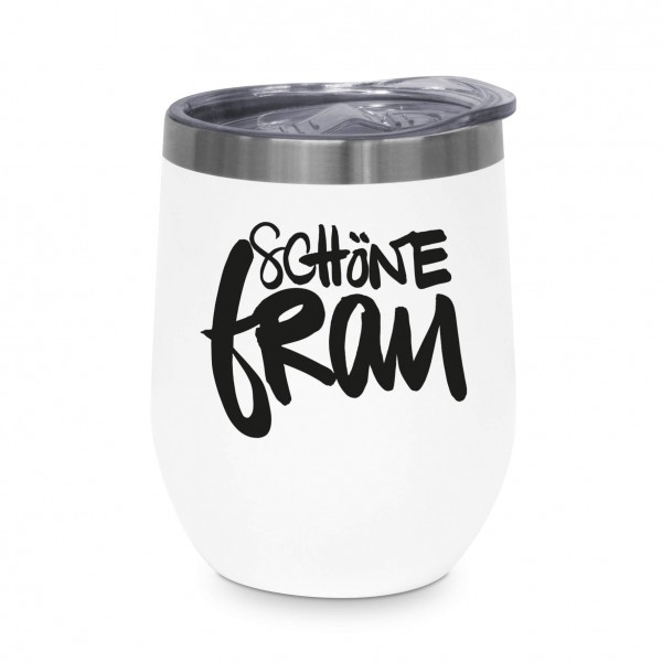 Schöne Frau Thermo Mug 350ml