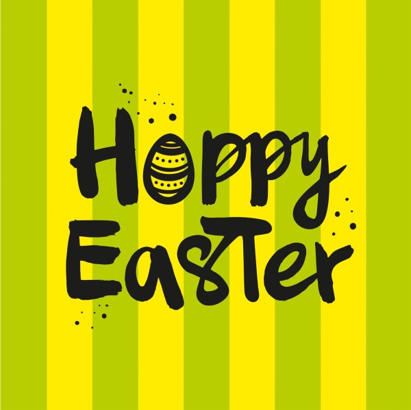 Happy Easter Lunch Napkins 33x33 cm