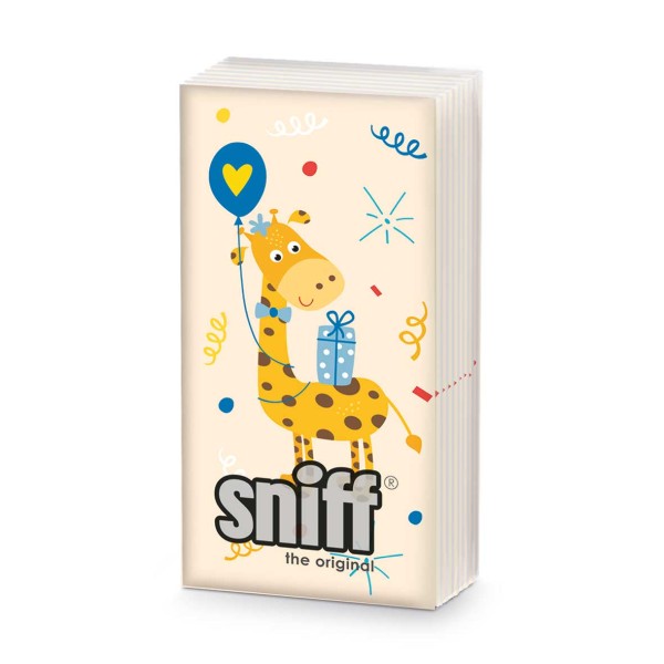 Giraffe Birthday Sniff Tissue