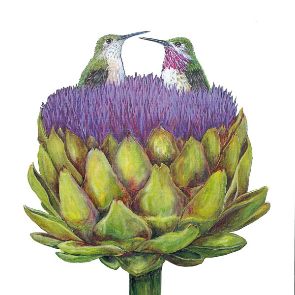 Love at First Artichoke Cocktail Napkins 25x25 cm