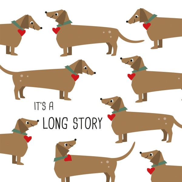 Long Story Lunch Napkins 33x33