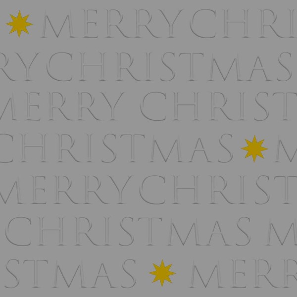 Christmas Letters anthracite Lunch Napkins 33x33