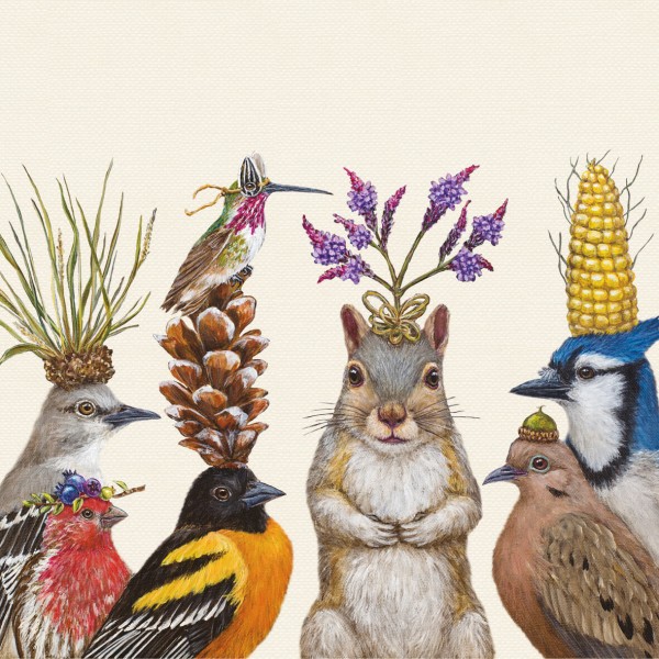 Party Snacks? Lunch Napkins 33x33 cm