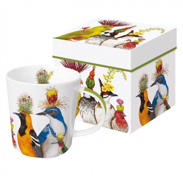 The Entourage Mug in gift box 350ml New Bone China