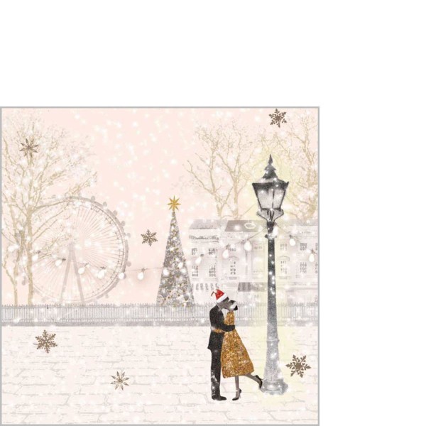 Christmas Love Cocktail Napkins 25x25 cm