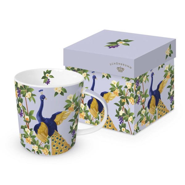 Sommerappartement Pfau Mug in gift box 350ml New Bone China