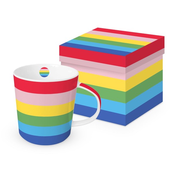 Pride Colors Mug in gift box 350ml New Bone China