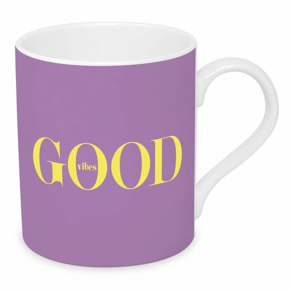 Good Vibes Trend Mug Fine Bone China 350ml