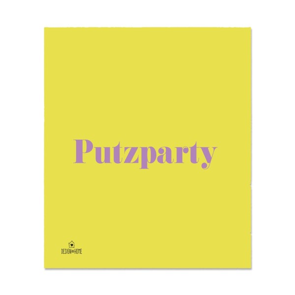 Putzparty Schwammtuch, 17 x 20 cm