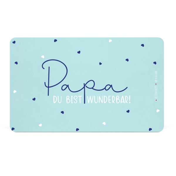 Papa du bist wunderbar Tray