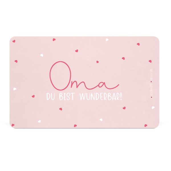 Oma du bist wunderbar Tray