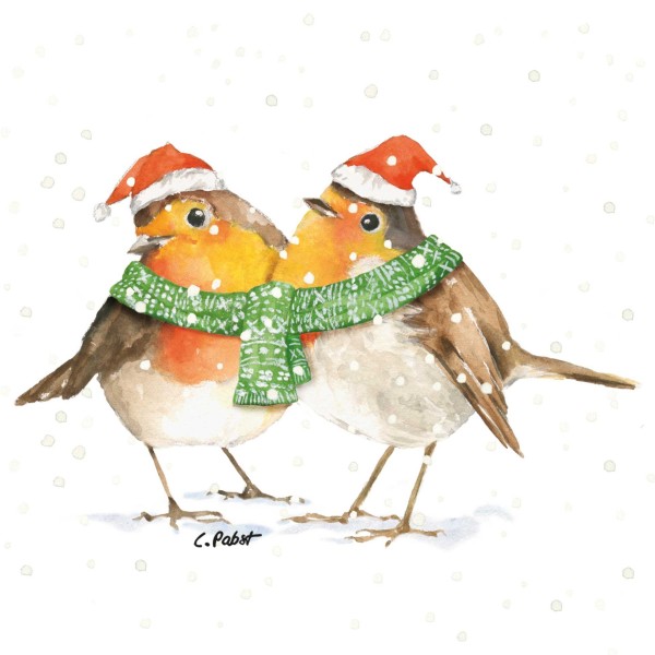 Frida & Fritz Winter Lunch Napkins 33x33 cm