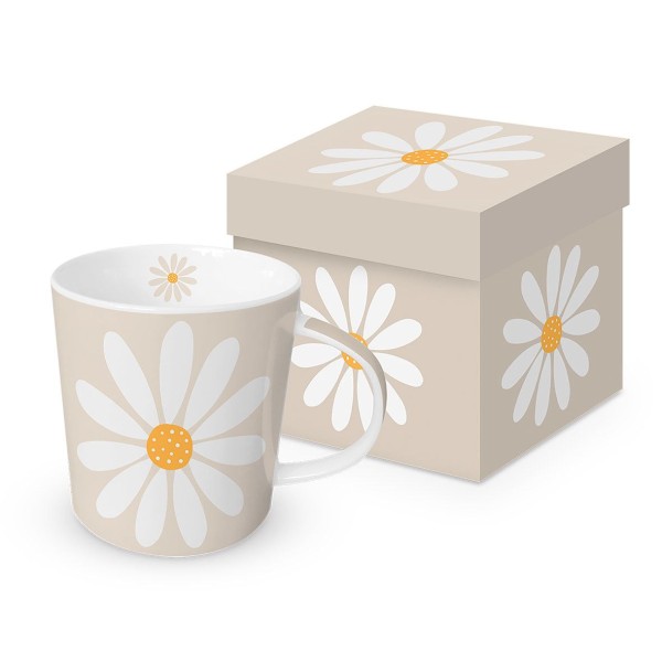 Happy Flower Mug in gift box New Bone China 400 ml