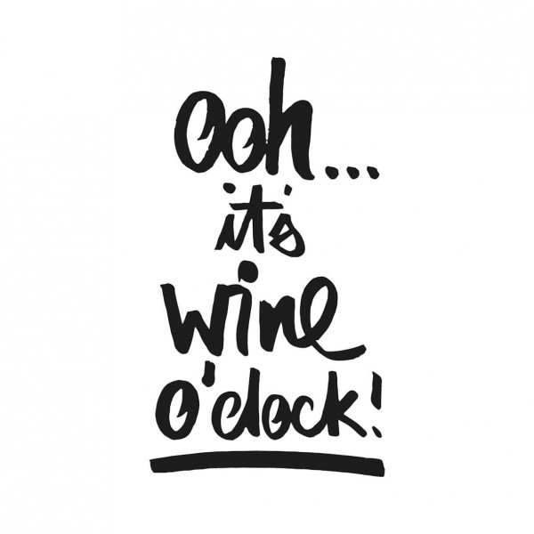 Wine o‘clock Lunch Napkins 33x33 cm